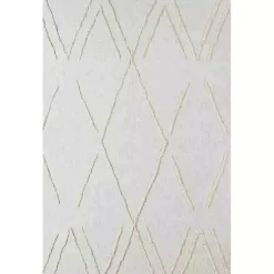 Kirklands Home Bedspreads & Coverlets|Geometric Queen Coverlet Ivory