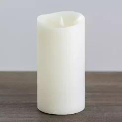 Discount LED Soft Flame Pillar Candle, 4x8 in. Flameless Candles