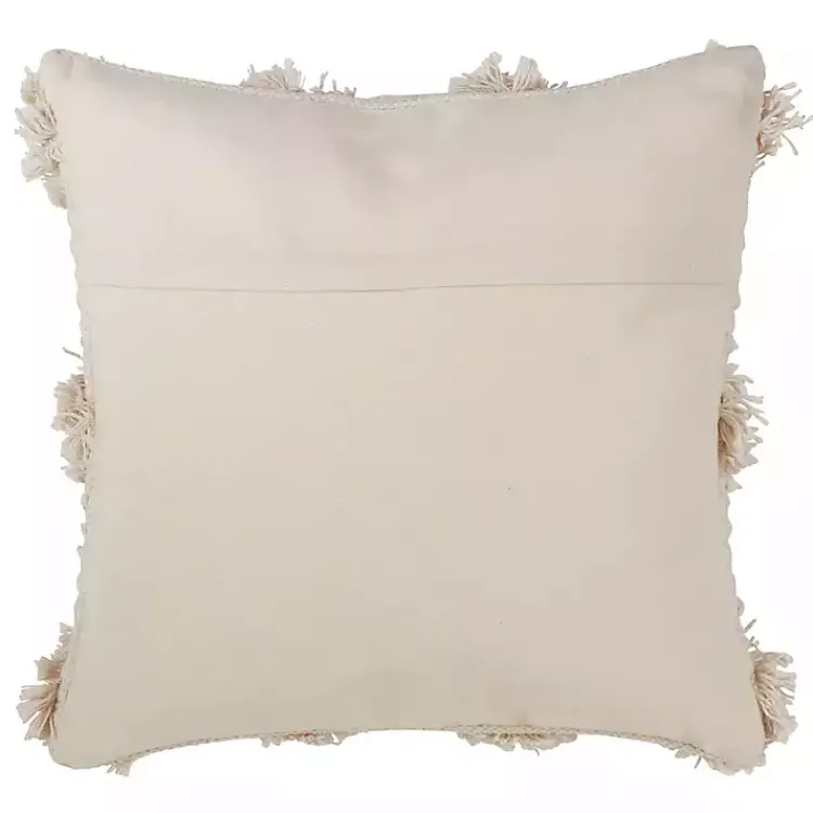 New Moroccan Tufted Pom Pom Throw Pillow Pillows