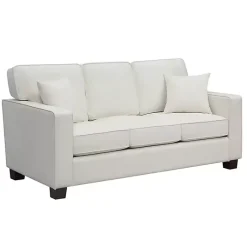 Kirklands Home Sofas & Loveseats|Ivory Rutledge Sofa White