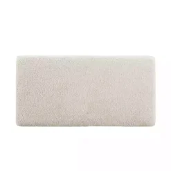 Kirklands Home Benches & Ottomans|Ivory Sherpa & Walnut Rectangle Storage Ottoman