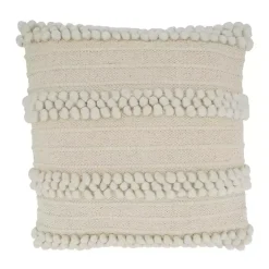 Striped Pom Pom Pillow Pillows