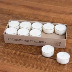 Tealight Candles, Set of 20 Candles