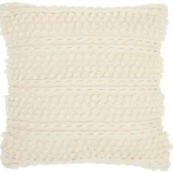 Textured Stripes Pillow Pillows