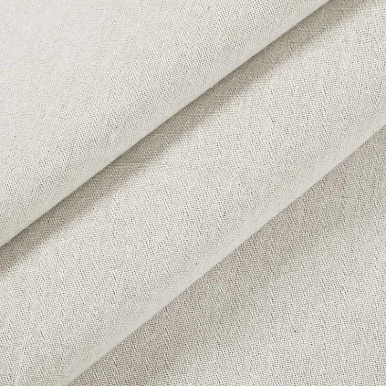 Kirklands Home Curtains & Drapes|Top Knotted Burlap Curtain Panel Set, 95 in. Ivory