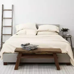 Kirklands Home Bed Sheets|Ultra Soft 6-pc. Queen Sheet Set Ivory