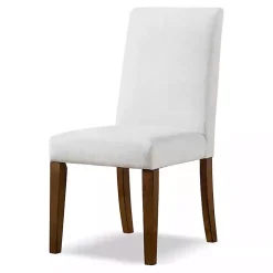 Kirklands Home Dining Chairs|Upholstered Katie Dining Chairs, Set of 2 Ivory