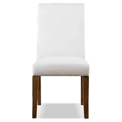 Kirklands Home Dining Chairs|Upholstered Katie Dining Chairs, Set of 2 Ivory