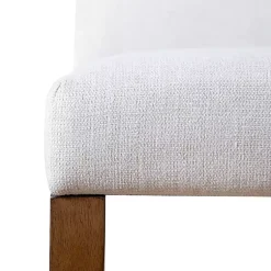 Kirklands Home Dining Chairs|Upholstered Katie Dining Chairs, Set of 2 Ivory