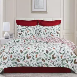Kirklands Home Quilts|Jovie Pinecone 3-pc. King Quilt Set