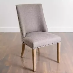 Kirklands Home Dining Chairs|Julia Upholstered Dining Chair Gray