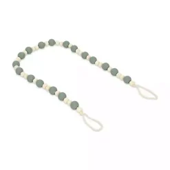 Kara Beaded Wood Decorative Garland Decorative Accents