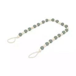 Kara Beaded Wood Decorative Garland Decorative Accents