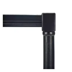 Kirklands Home Accent & End Tables|Landry Carved Legs Accent Table Black