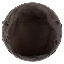 Clearance Large Black Paw Patch Stripe Round Pet Basket Baskets & Boxes