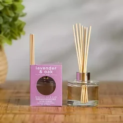 Lavender & Oak Reed Diffuser Set Home Fragrance