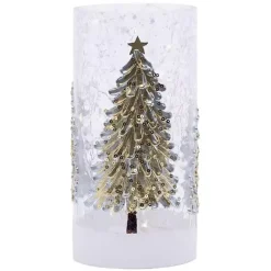 Outlet LED Gold Christmas Tree Vase Christmas Decorations