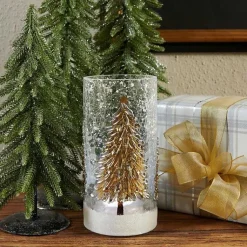 Outlet LED Gold Christmas Tree Vase Christmas Decorations
