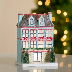 Outlet LED Paper Village Cafe Christmas Decorations