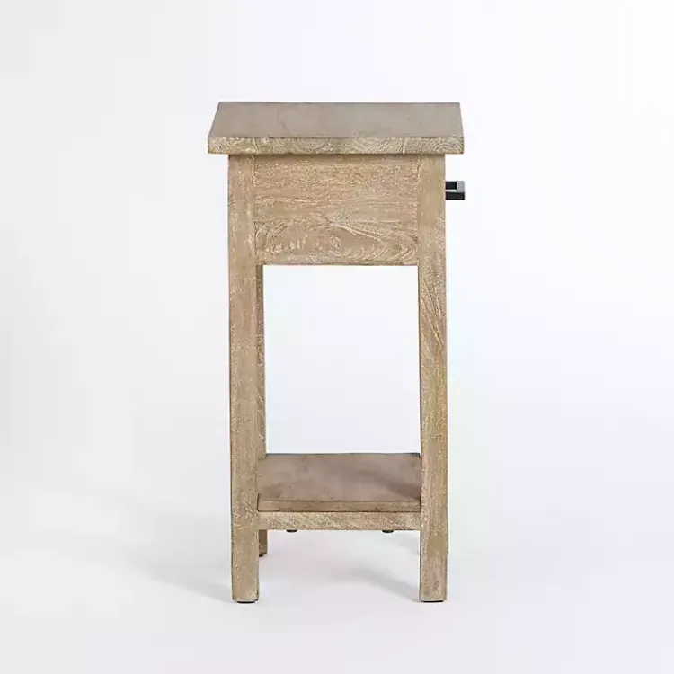 Kirklands Home Accent & End Tables|Leo Natural Wood Accent Table Tan