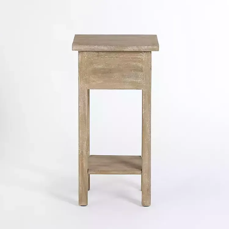 Kirklands Home Accent & End Tables|Leo Natural Wood Accent Table Tan