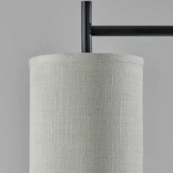 Kirklands Home Floor Lamps|Leon Metal Floor Lamp Black