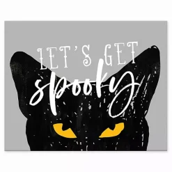 Clearance Let's Get Spooky Halloween Tabletop Decoration Halloween