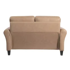 Kirklands Home Sofas & Loveseats|Light Walter Loveseat Brown