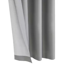 Kirklands Home Curtains & Drapes|Light Alpine Blackout Curtain Panel, 63 in. Gray