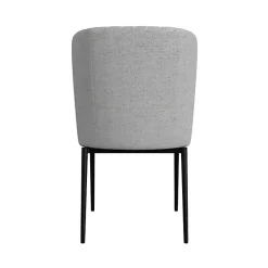 Kirklands Home Dining Chairs|Light Channel Back Dining Chairs, Set of 2 Gray