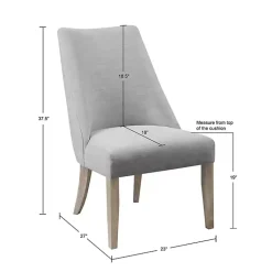 Kirklands Home Dining Chairs|Light Martha Stewart Dining Chairs, Set of 2 Gray