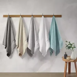 Kirklands Home Bath Towels|Light 6-pc. Cotton Bath Towel Set Gray