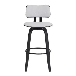 Kirklands Home Bar Stools & Counter Height Stools|Light Pico Swivel Counter Stool Gray