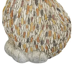 Kirklands Home Garden Statues|Light Textured Dog Statue Gray