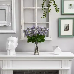 Outlet Lilac Arrangement in Glass Vase Arrangements & Greenery