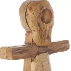 Best Live Edge Teak Wood Anchor Statue Statues & Figurines