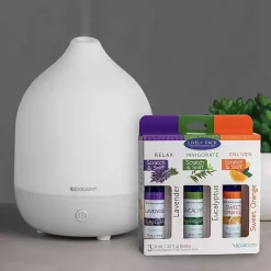 New Lively Essential Oils and Diffuser Gift Set Home Fragrance