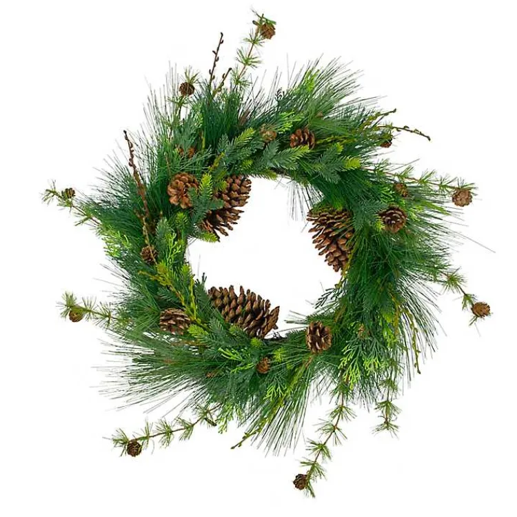 Best Long Needle Pine Christmas Wreath Wreaths