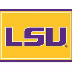 Kirklands Home Area Rugs|Louisiana State University Area Rug, 3x4