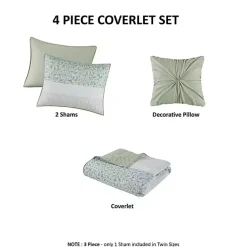 Kirklands Home Quilts|Madison Park Bloom 4-pc. Full/Queen Quilt Set