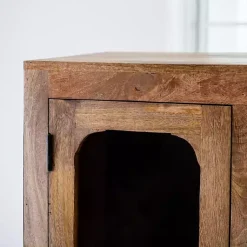Kirklands Home Cabinets & Sideboards|Manu Natural Mango Wood Cabinet