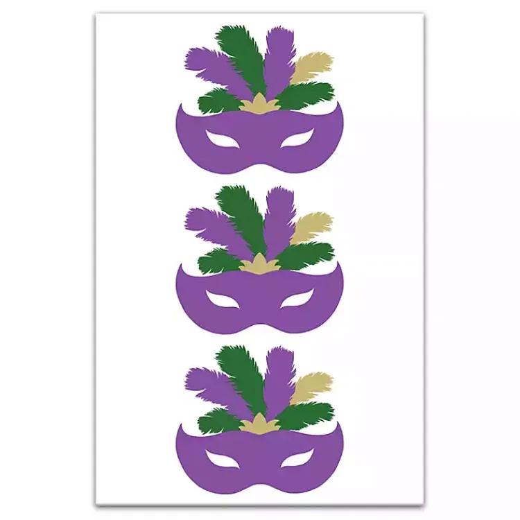 Outlet Mardi Gras Masks Canvas Wall Plaque Mardi Gras Decorations