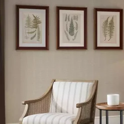 Kirklands Home Framed Art|Martha Stewart Lady Fern Framed Art Print Set