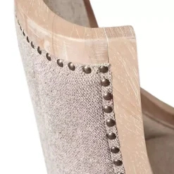 Kirklands Home Dining Chairs|Martha Stewart Swoop Back Dining Chair Tan