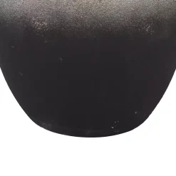 Kirklands Home Table Lamps|Matte Black Ombre Textured Table Lamp, 23 in. White