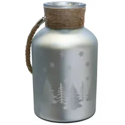 Sale Matte Christmas Tree Pillar Candle Holder Christmas Decorations