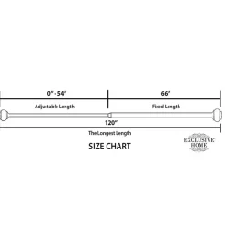 Kirklands Home Curtain Rods & Hardware|Matte Duke Curtain Rod, 120 in. Silver