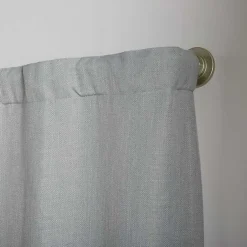 Kirklands Home Curtain Rods & Hardware|Matte Silver Hyde Wrap Around Curtain Rod, 120 in.