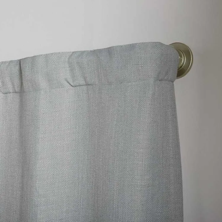 Kirklands Home Curtain Rods & Hardware|Matte Silver Hyde Wrap Around Curtain Rod, 120 in.