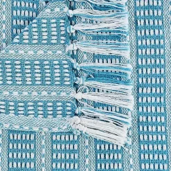 Discount Maui Striped Fringe Throw Blankets & Throws